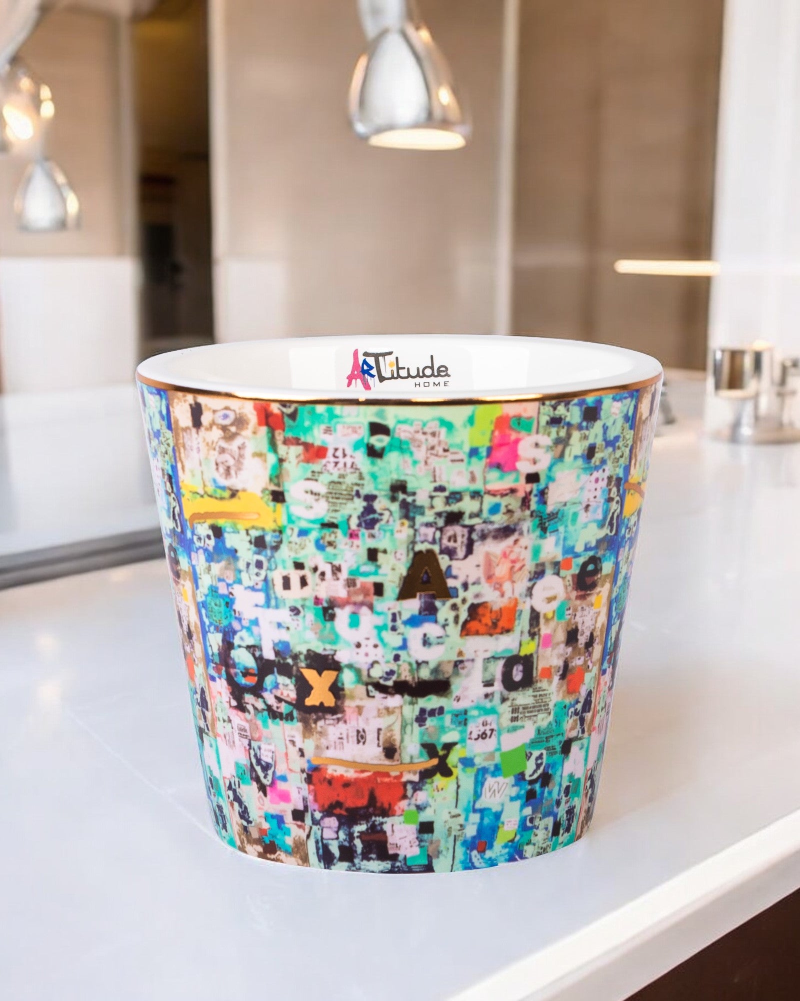 Premium scented candle with long-lasting aroma.