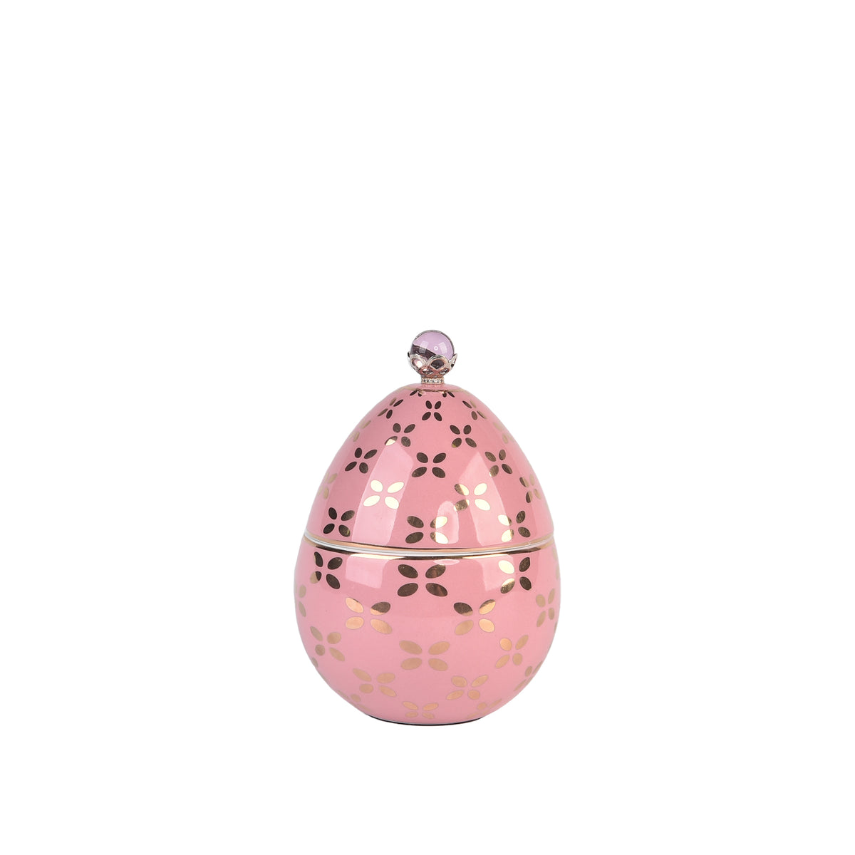VELA DE HUEVO ROSA