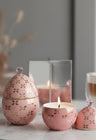 VELA DE HUEVO ROSA