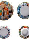 Premium dinnerware set, capturing the spiritual essence of horses and their representation of wisdom, honor, and strength.